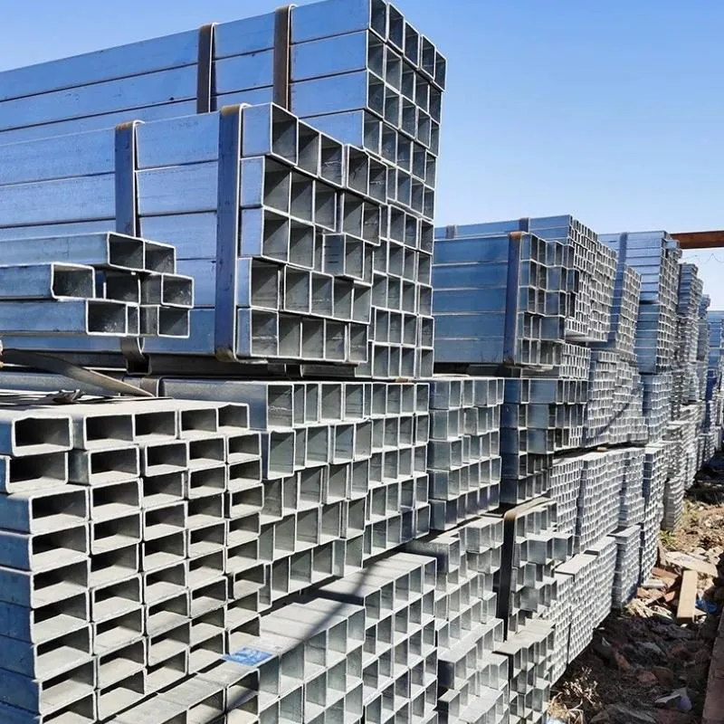 Горячеоцинкованный квадратный стальной профиль - 40×60 мм (1)