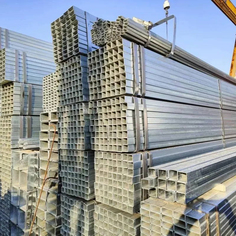 Горячеоцинкованный квадратный стальной профиль - 80×80 мм (2)